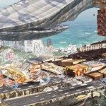 Easter Egg, Swordfish II de Spike Spiegel da animação Cowboy Bepop. ( em azul no canto direito)