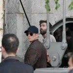 Chris Evans dreht in Berlin für Captain America am Potsdamerplatz
Where: Berlin, Germany
When: 10 Aug 2015
Credit: WENN.com