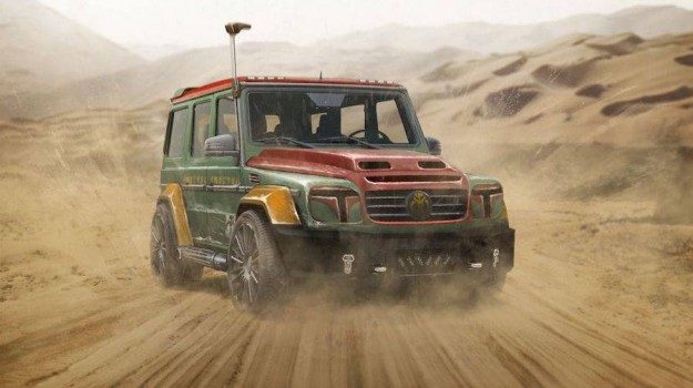 Boba Fett’s Mercedes G-Class.