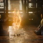 Marvel's DOCTOR STRANGE..L to R: The Ancient One (Tilda Swinton) and Doctor Stephen Strange (Benedict Cumberbatch)..Photo Credit: Jay Maidment..©2016 Marvel. All Rights Reserved.