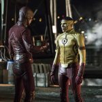 The Flash -- "Flashpoint" -- Image: FLA301a_0090b.jpg -- Pictured (L-R): Grant Gustin as The Flash and Keiynan Lonsdale as Kid Flash -- Photo: Katie Yu/The CW -- é 2016 The CW Network, LLC. All rights reserved.