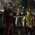 The Flash -- "Flashpoint" -- Image: FLA301a_107r.jpg -- Pictured (L-R): Grant Gustin as The Flash and Keiynan Lonsdale as Kid Flash -- Photo: Katie Yu/The CW -- é 2016 The CW Network, LLC. All rights reserved.