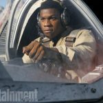 Star Wars: The Last JediFinn (John Boyega) in a Ski Speeder on Crait