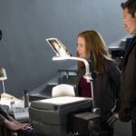 THE X-FILES:  L-R:  Guest star Sandrine Holt, Gillian Anderson and David Duchovny in the "This" episode of THE X-FILES airing Wednesday, Jan. 10 (8:00-9:00 PM ET/PT) on FOX. ©2017 Fox Broadcasting Co. Cr:  Robert Falconer/FOX