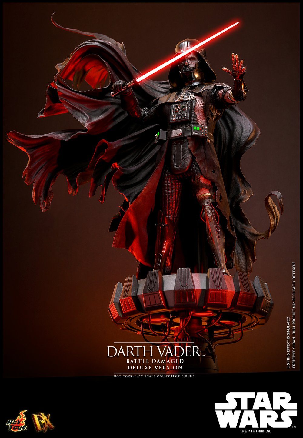Star Wars, Hot Toys Revela nova Figura Colecionável do Darth Vader