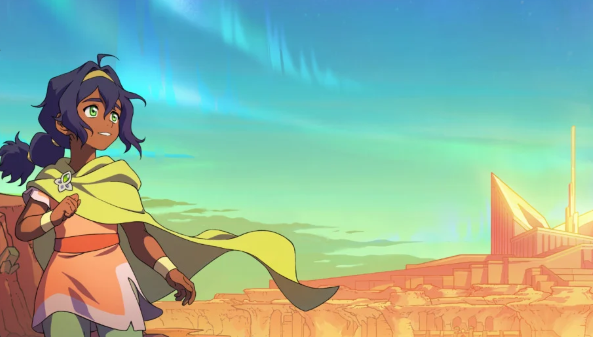 Pavi na animação Avatar Seven Havens