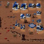 Command & Conquer Tiberian Dawn — base GDI em versão remasterizada