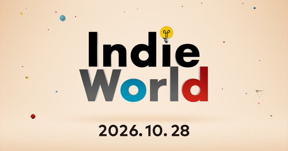 Nintendo Indie World 28 outubro 2026 — divulgação oficial