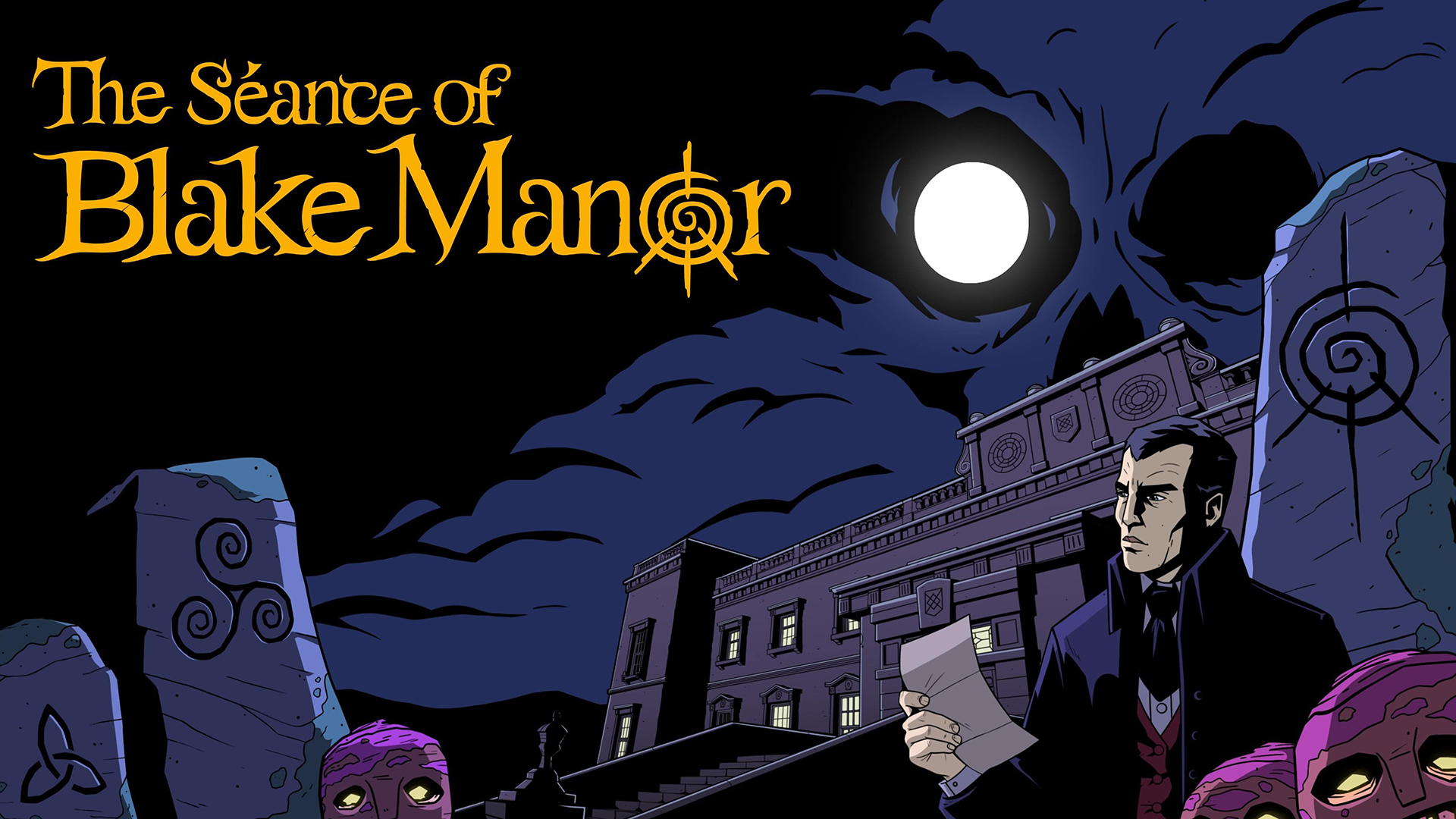 The Séance of Blake Manor - arte promocional